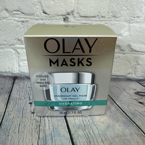 Olay Masks Overnight Gel Mask Hydrating 1.7oz - Picture 1 of 1